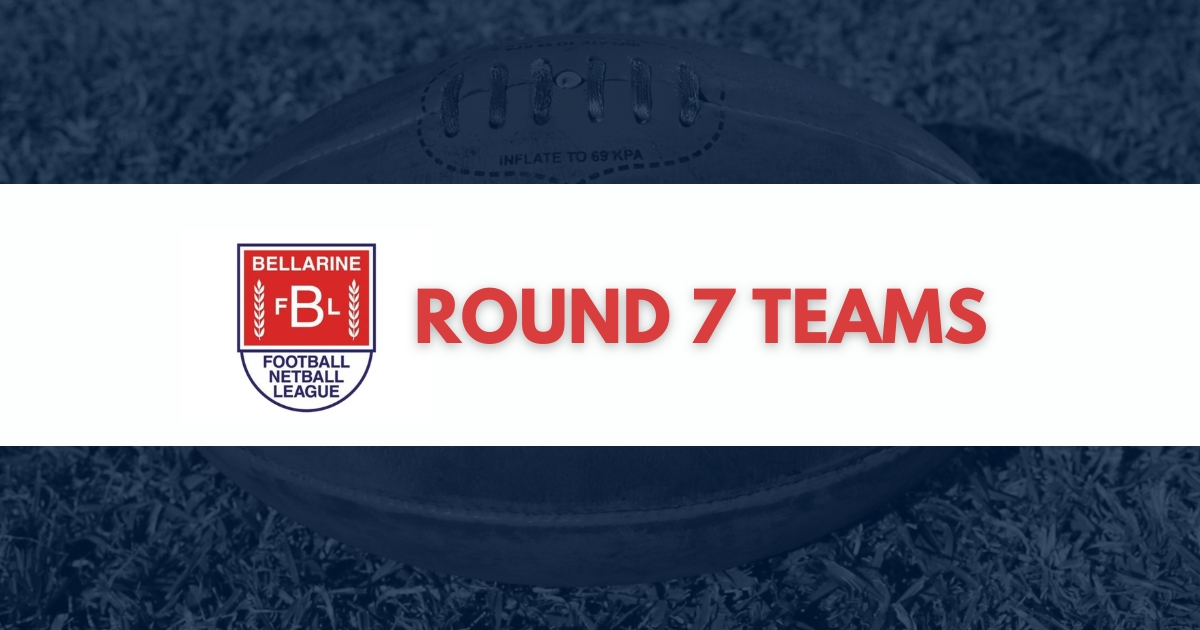 Bellarine Football Netball League Round 7