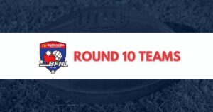 Ballarat League Round 10 Teams