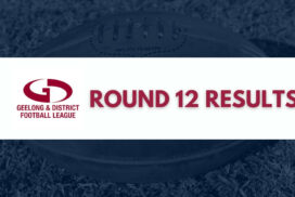 Geelong & District Football Netball League Round 12 Results