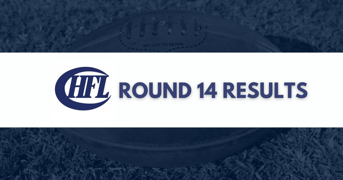 Central Highlands Football League Round 14 Results