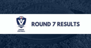 AFL Barwon Junior Football Round 7 Results