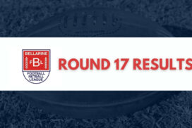 Bellarine Football Netball League Round 17 Results