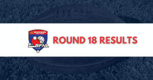 Ballarat Football Netball League Round 18 Results