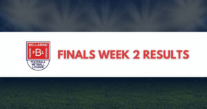 Bellarine Football Netball League Finals week 2 Results