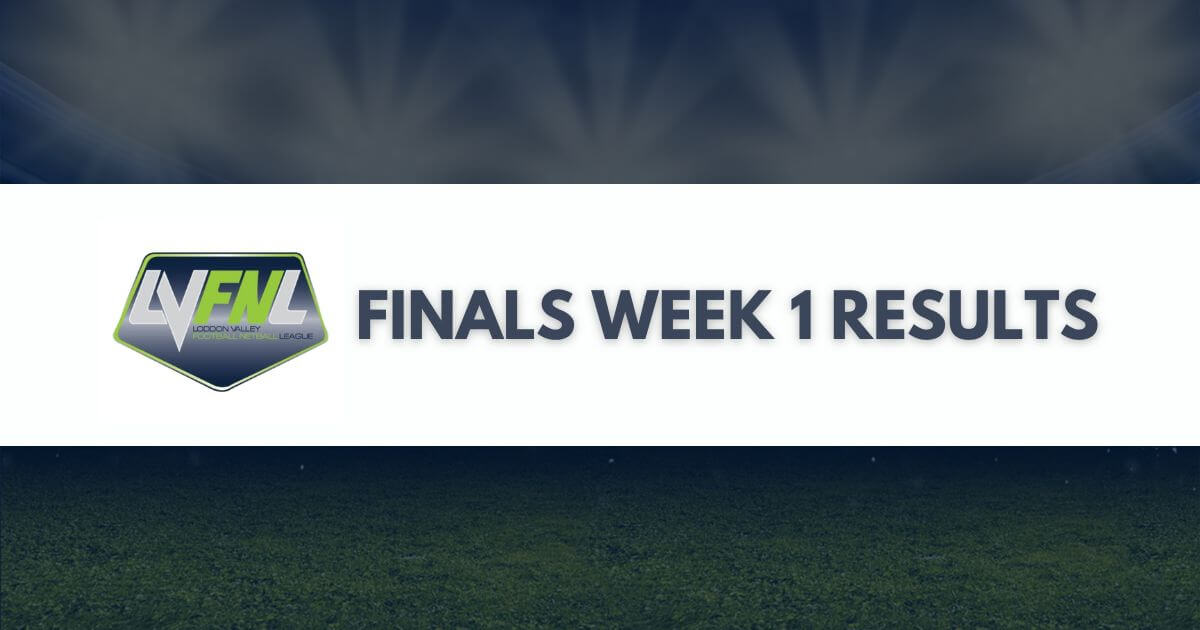 Loddon Valley Football Netball League Finals Week 1 Results