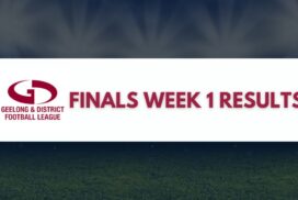Geelong & District Football Netball League Finals Week 1 Results