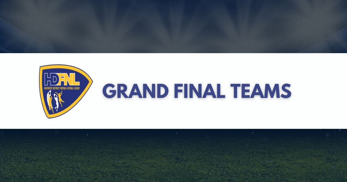 Heathcote District Football League Grand Final Teams
