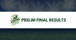 Colac & District Football Netball League Prelim Final Results