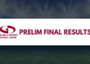 Geelong & District Football Netball League Prelim Final Results