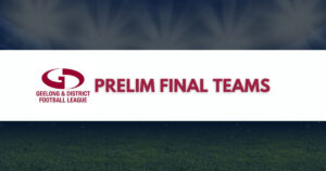 Geelong & District Football Netball League Prelim Final Teams