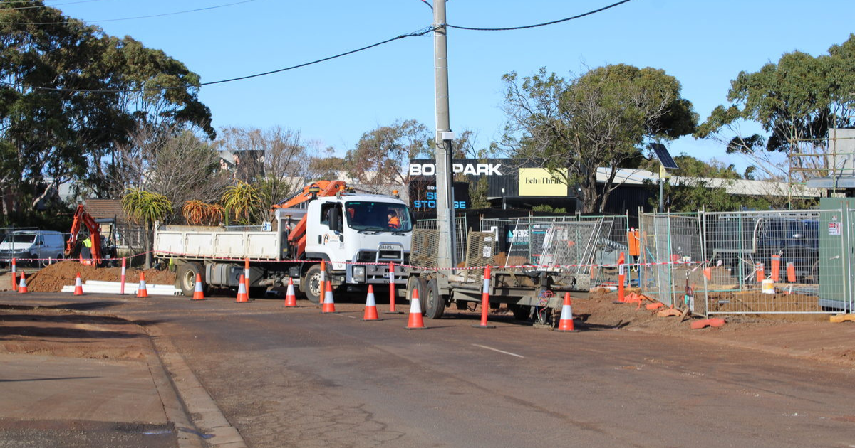 Baines Crescent construction