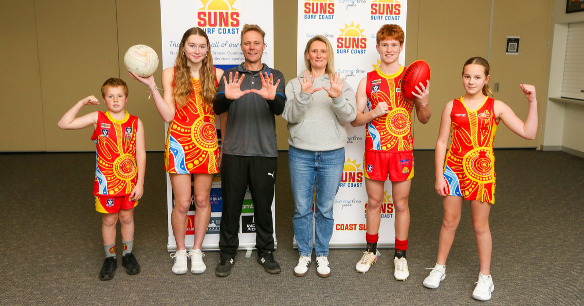 Surf Coast Suns 10th anniversary