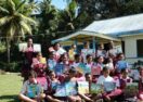 Fijian students book donations