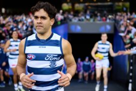 Jack Martin's move to Geelong has led to a likely spot in the AFL grand final against Brisbane. (Dylan Burns/AAP PHOTOS)