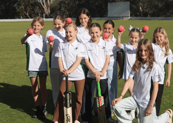 Anglesea girls cricket