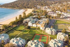 beachfront Christmas party
