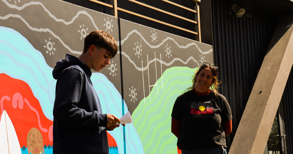 Surf Coast mural