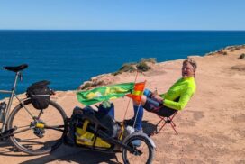 Great Vic Bike Ride 2025 Torquay cyclist