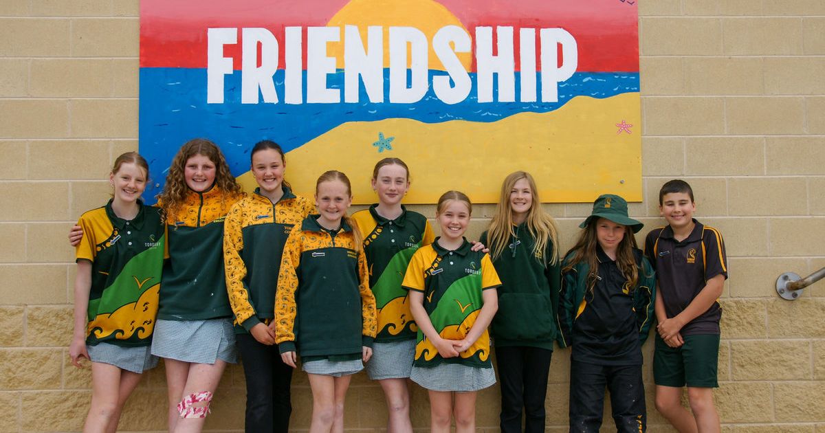 Torquay College murals