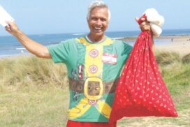 Surf Coast Santa postie