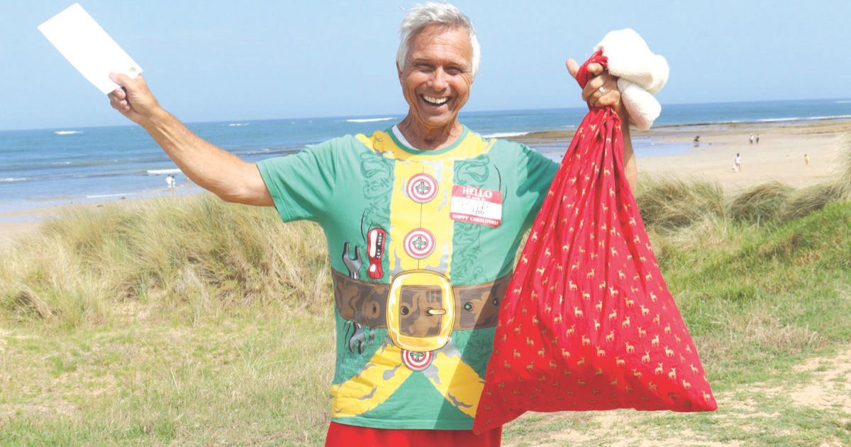 Surf Coast Santa postie