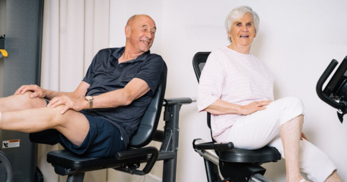 On-site elderly rehabilitation