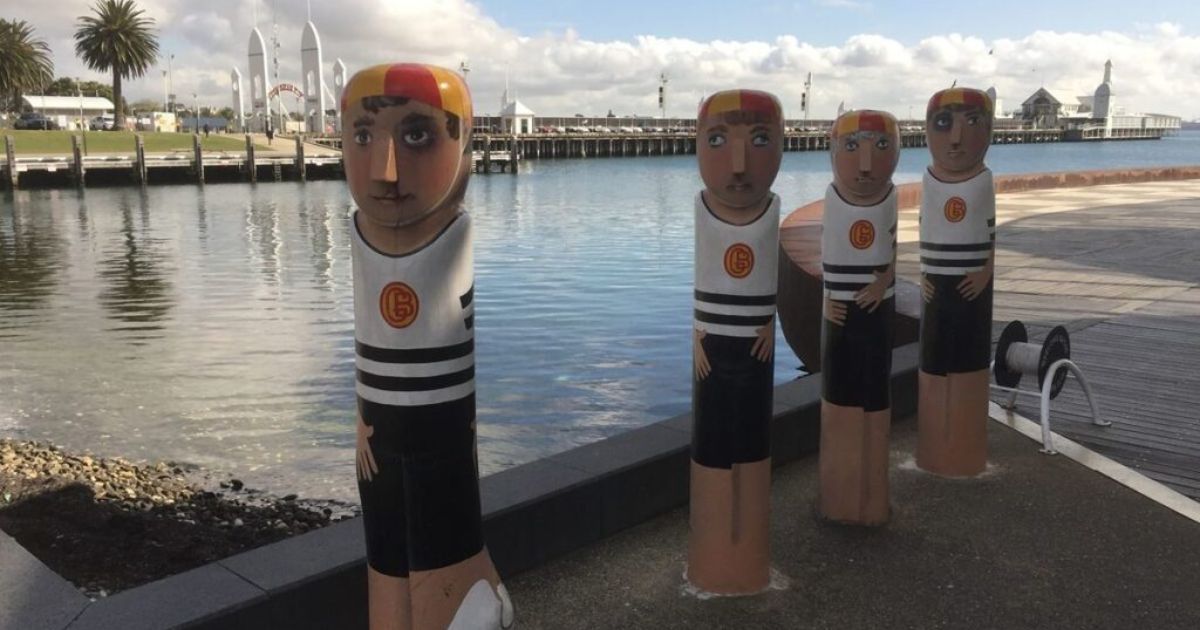 Geelong bollard recycling