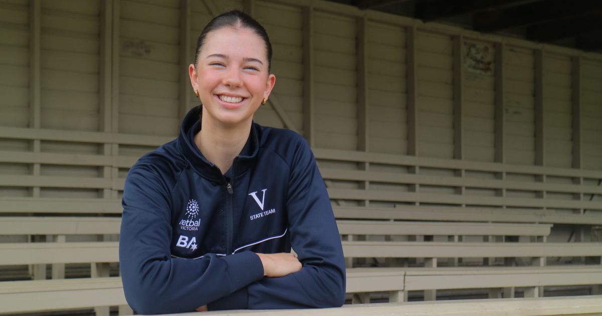 Victoria U19 netball captain