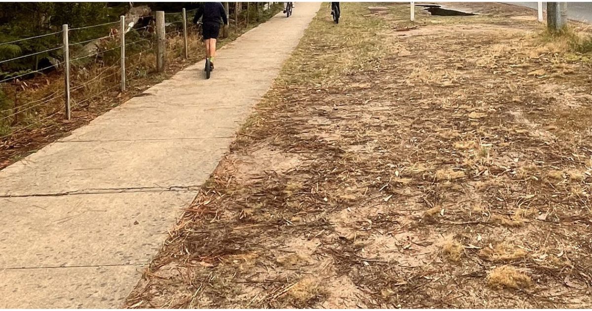 Camp Road cycling path