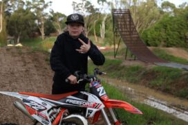 Youngest FMX backflip