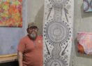 Indigenous surfing art