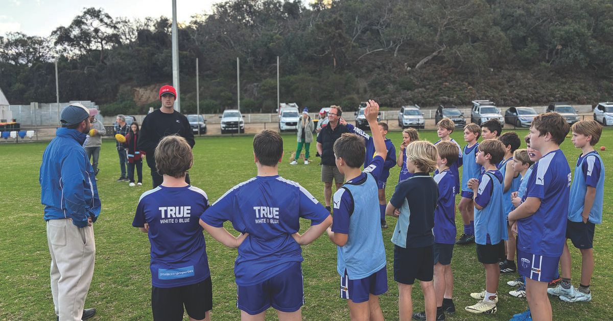 Anglesea Football Club junior training