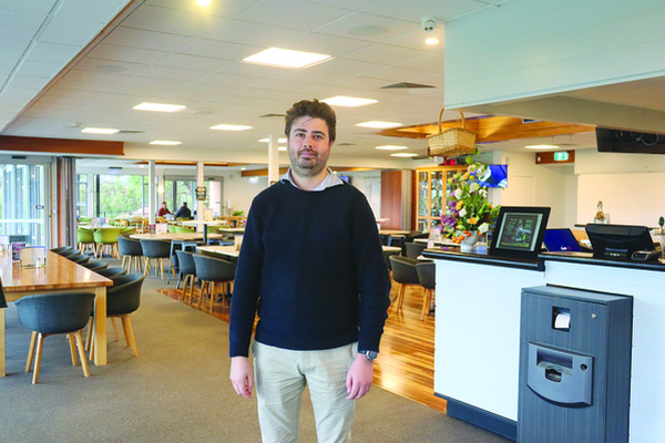 Anglesea Golf Club general manager Chris Mandas. Photo: Nathan Rivalland.