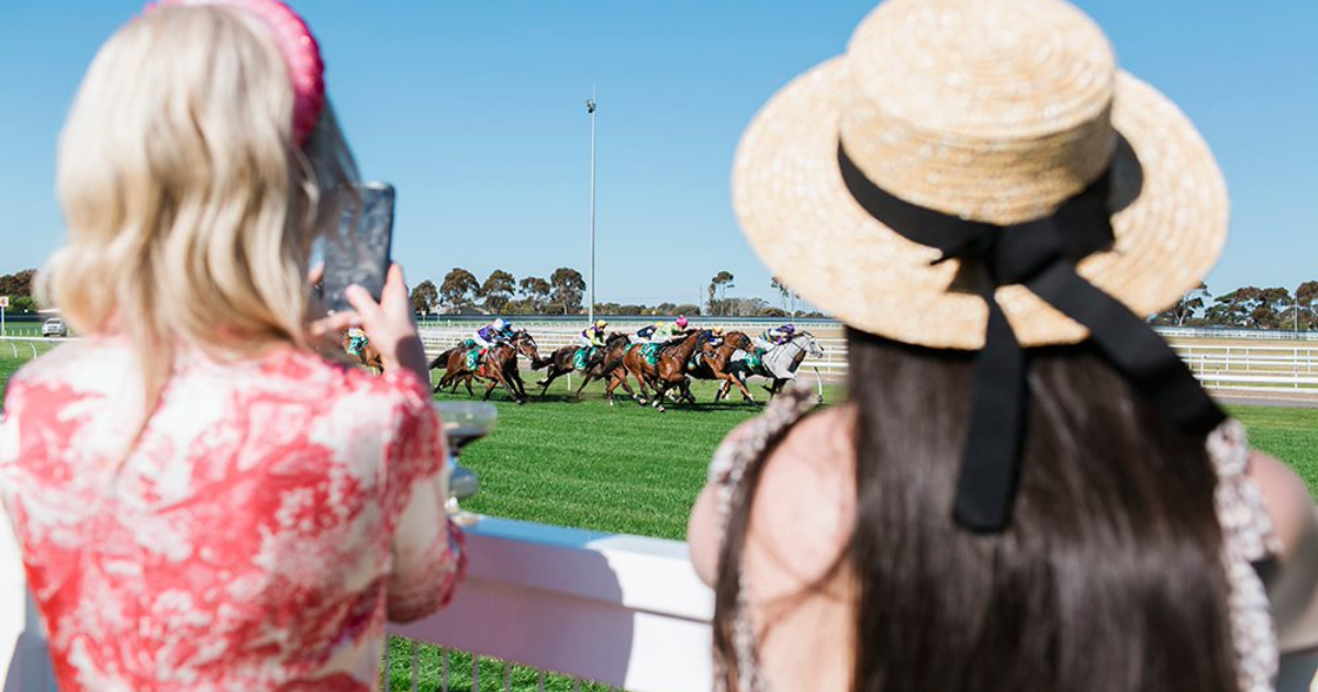 No crowd for 2021 Geelong Cup. Photo: GRC