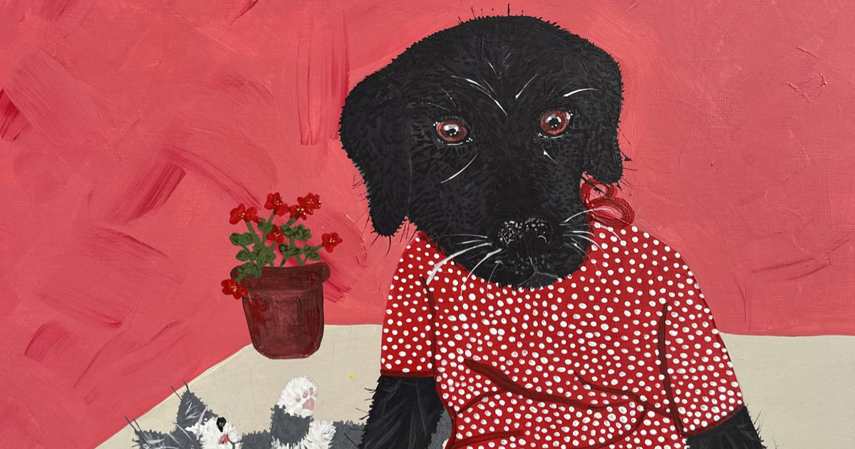 Animal art exhibition