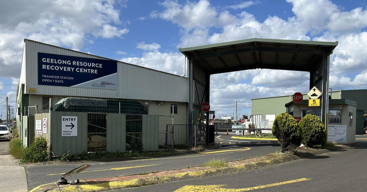 Geelong recycling centre