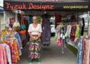 Handmade colourful clothing