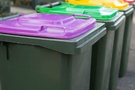 glass bin rollout