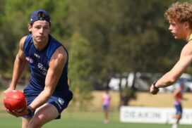 Falcons AFL Draft training