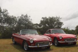 MG car showcase
