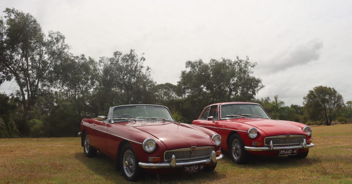 MG car showcase