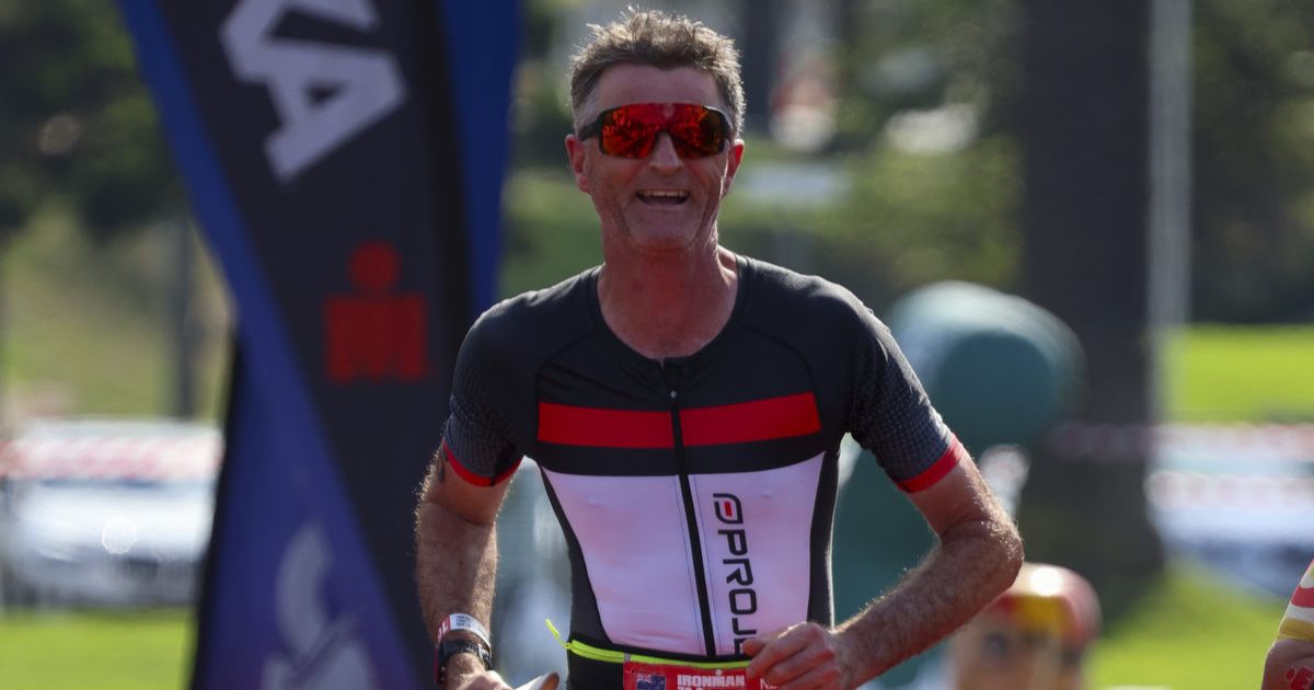 first IRONMAN finish