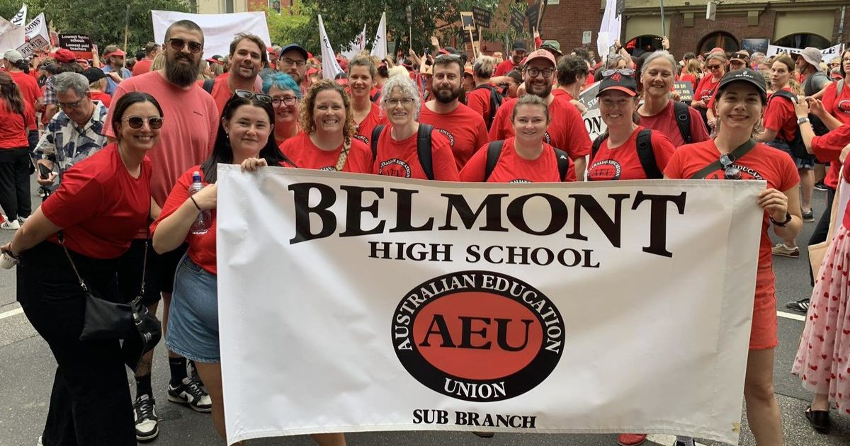Victoria teacher strike