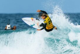 Molly Picklum first Bells Beach Rip Curl Pro win