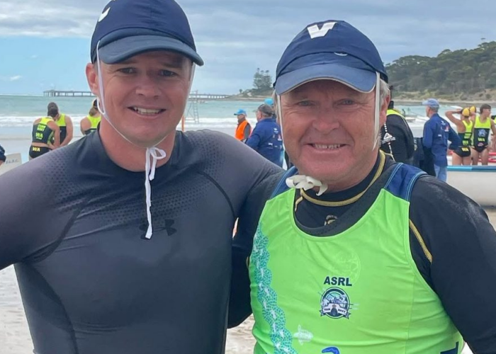 Aaron and Scott Tannahill. Photo: supplied.