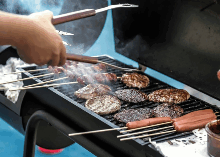 District 7 CFA barbecue