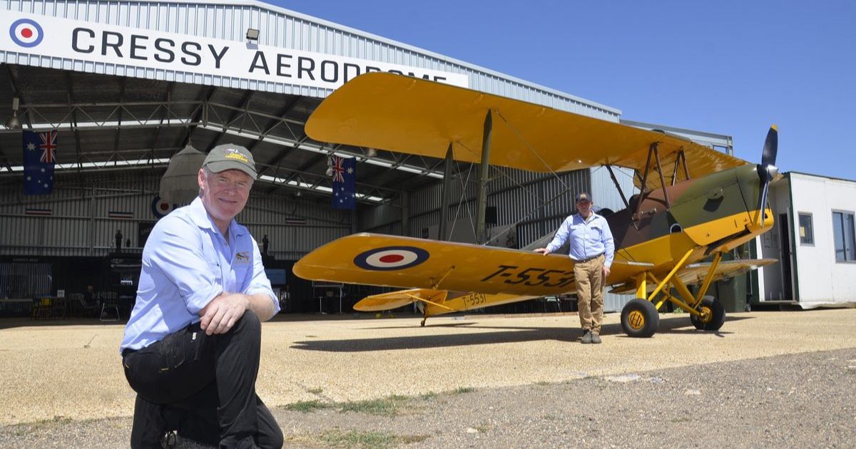 Cressy aerodrome Australia Day