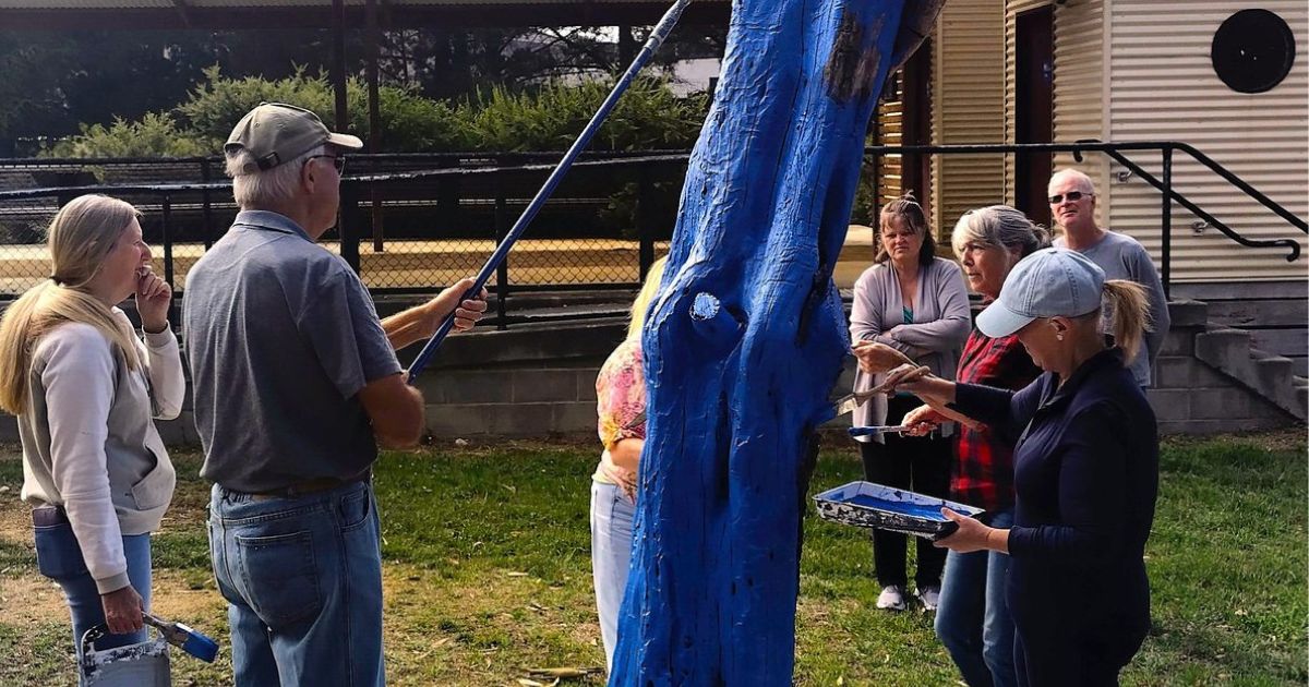 Linton Blue Tree Project