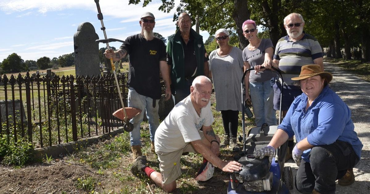 Smythesdale Cemetery equipment stolen