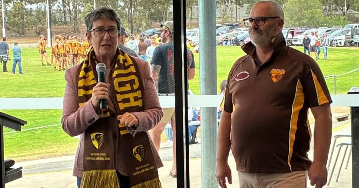 Inverleigh oval lighting upgrade